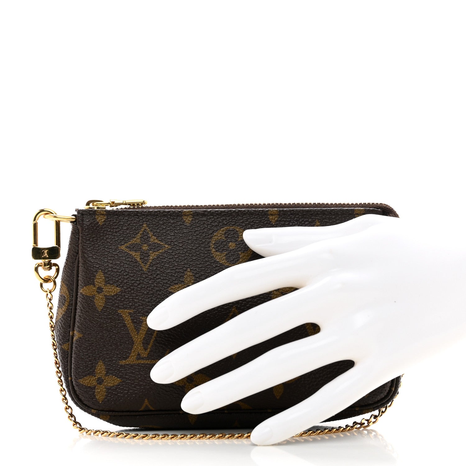 Louis Vuitton Monogram Mini Pochette Accessories 2 of 7