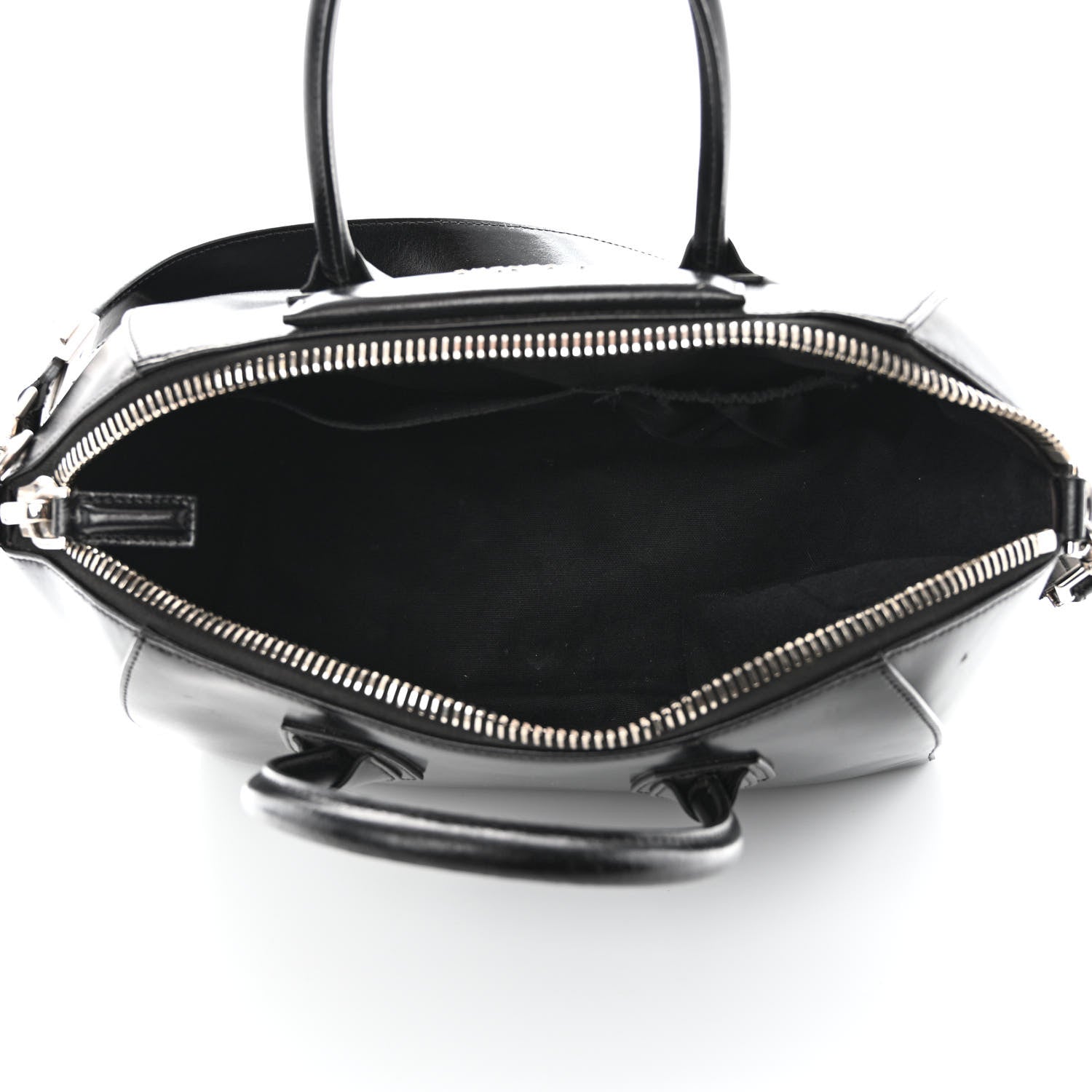 Givenchy Shiny Lord Calfskin Medium Antigona Black 5 of 12
