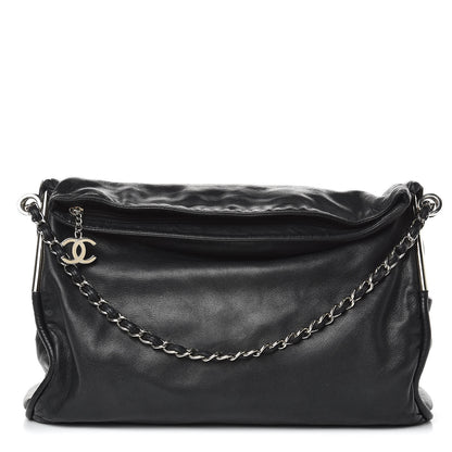 Chanel Lambskin Ultimate Soft Hobo Black 3 of 15