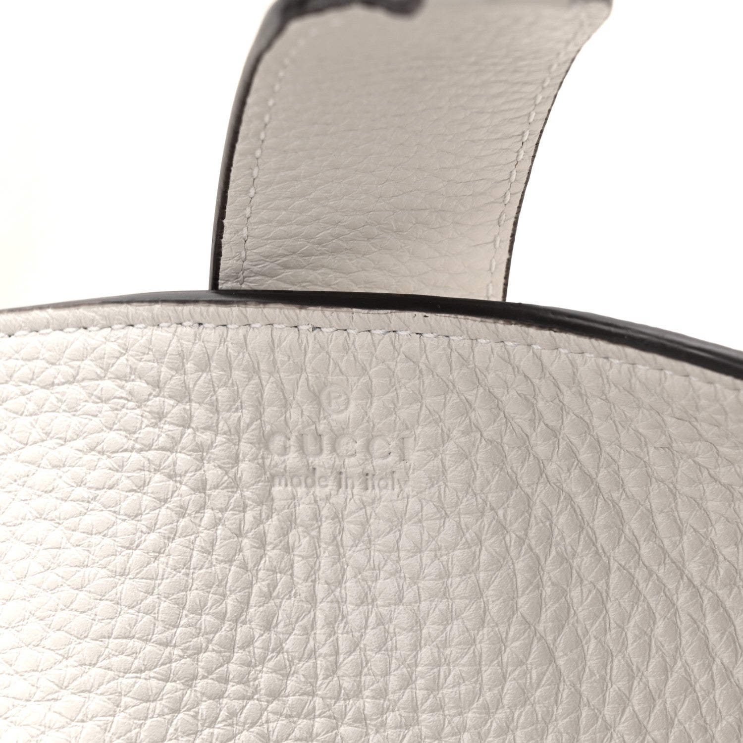 Gucci Amour Grane Calfskin Medium Jackie 1961 Crossbody Bag White 6 of 11