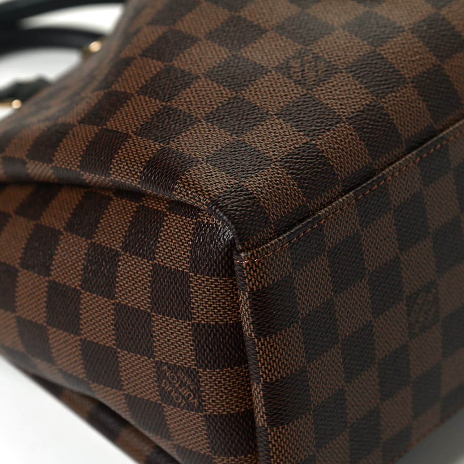 Louis Vuitton Damier Ebene Odeon Tote MM Black 10 of 11