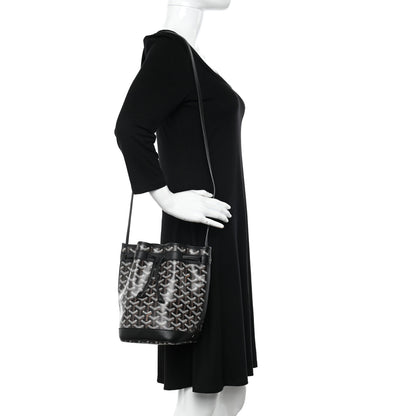 Goyard Goyardine Petit Flot Bucket Bag PM Black 2 of 9