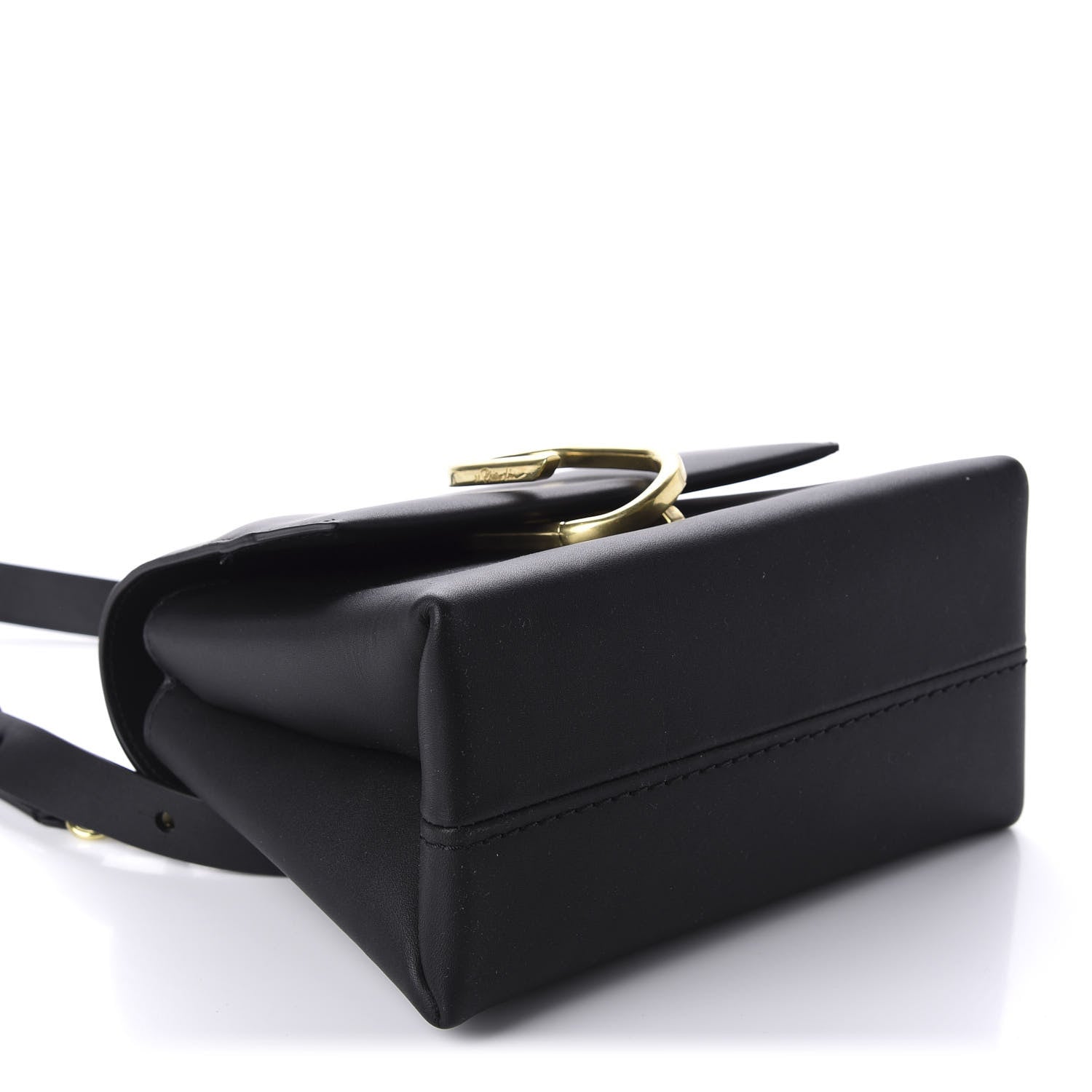 3.1 Phillip Lim 3.1 Smooth Calfskin Mini Alix Top Handle Satchel Black 4 of 9