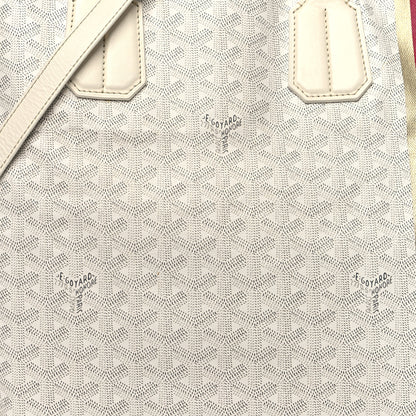 Goyard Goyardine Voltaire III Tote White 7 of 11