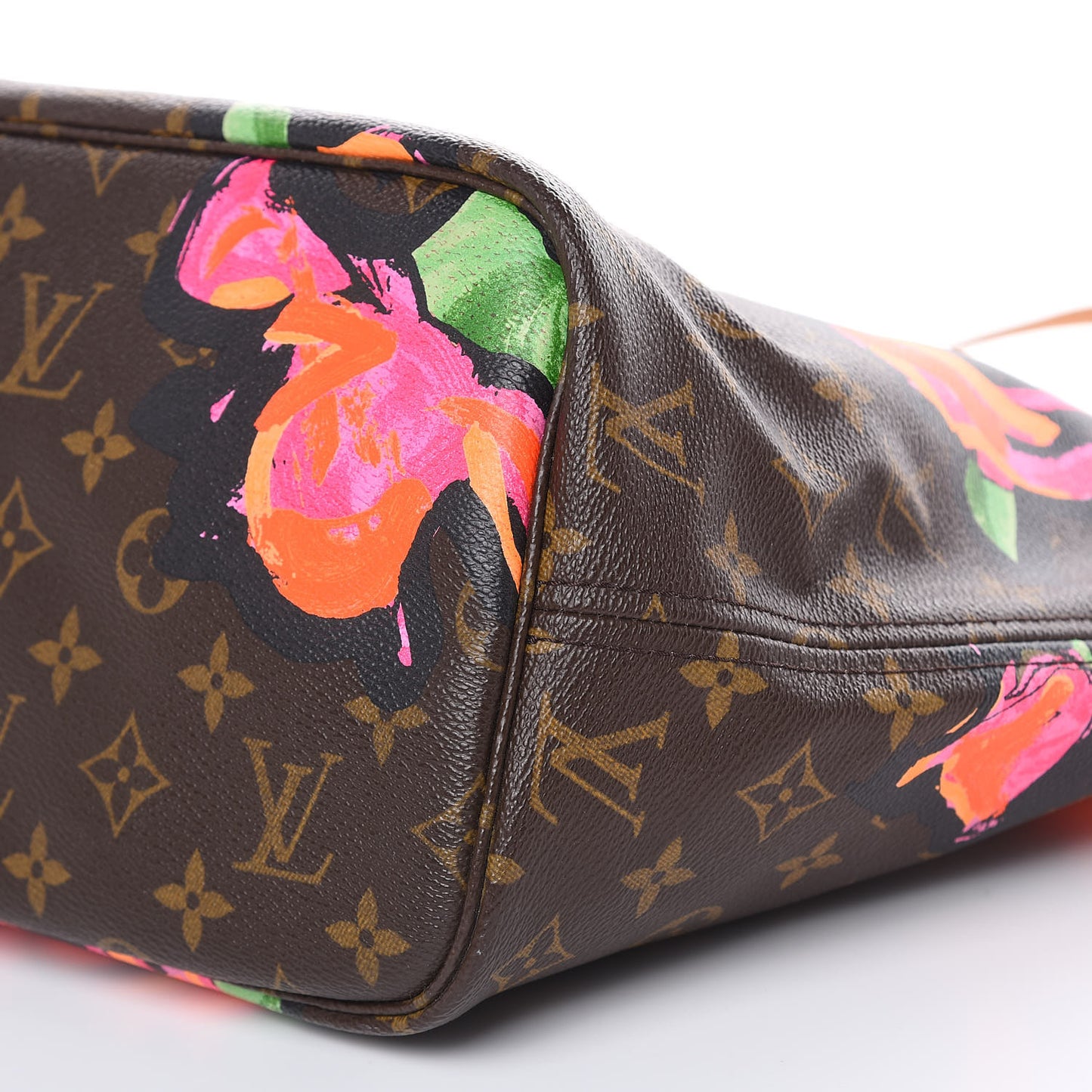 Monogram Roses Neverfull MM
