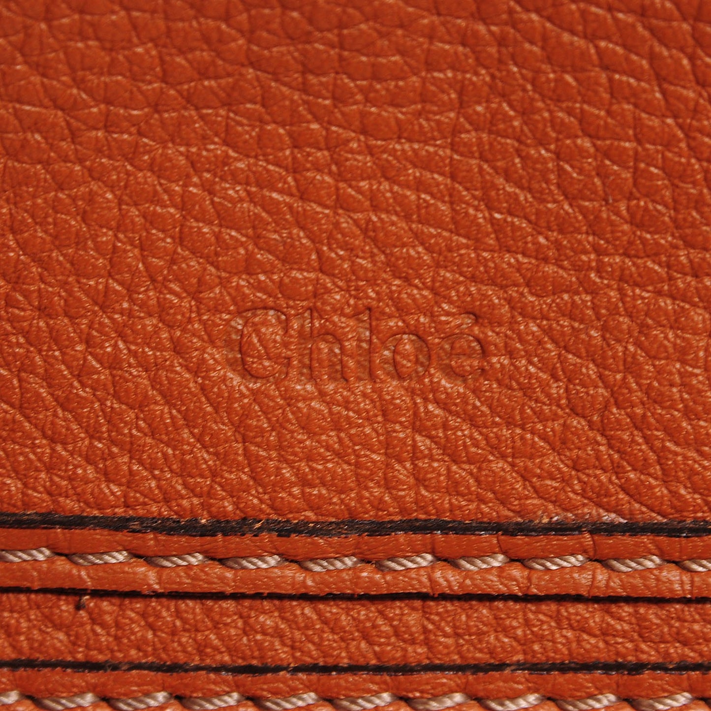Calfskin Large Marcie Satchel Tan