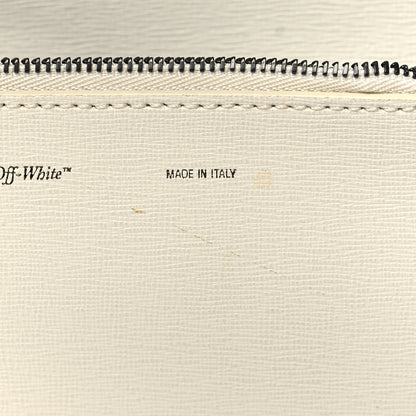 Off-White Saffiano Binder Flap Bag White 6 of 8