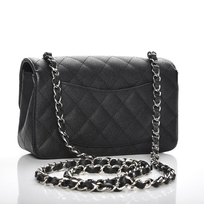 Chanel Caviar Quilted Mini Rectangular Flap Black 3 of 8