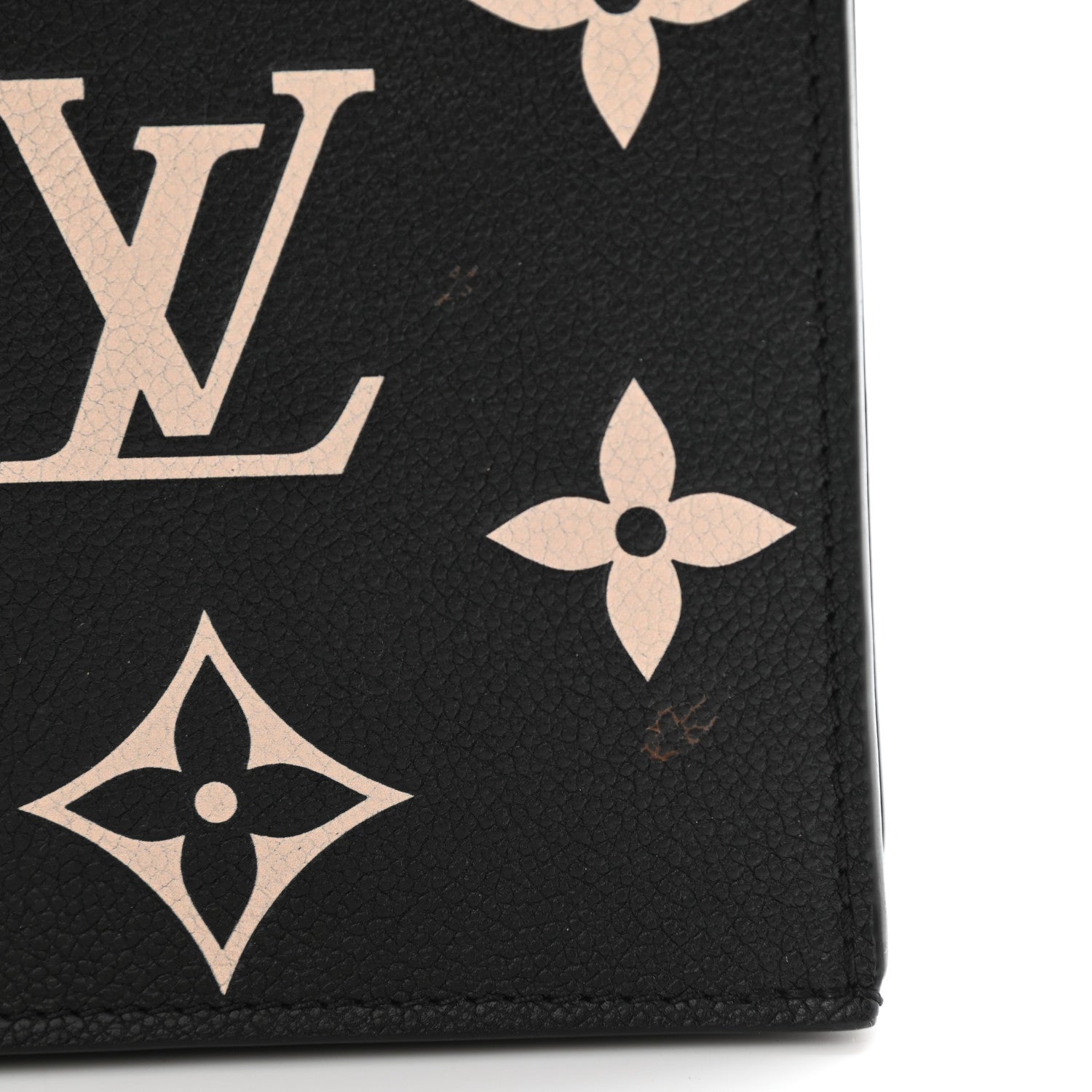 Louis Vuitton Empreinte Monogram Giant Petit Sac Plat Black Beige 10 of 10