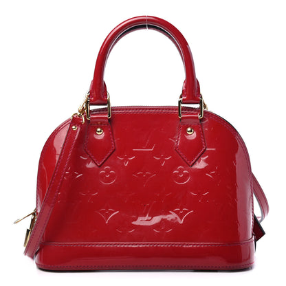 Louis Vuitton Vernis Alma BB Rose Indien 1 of 9