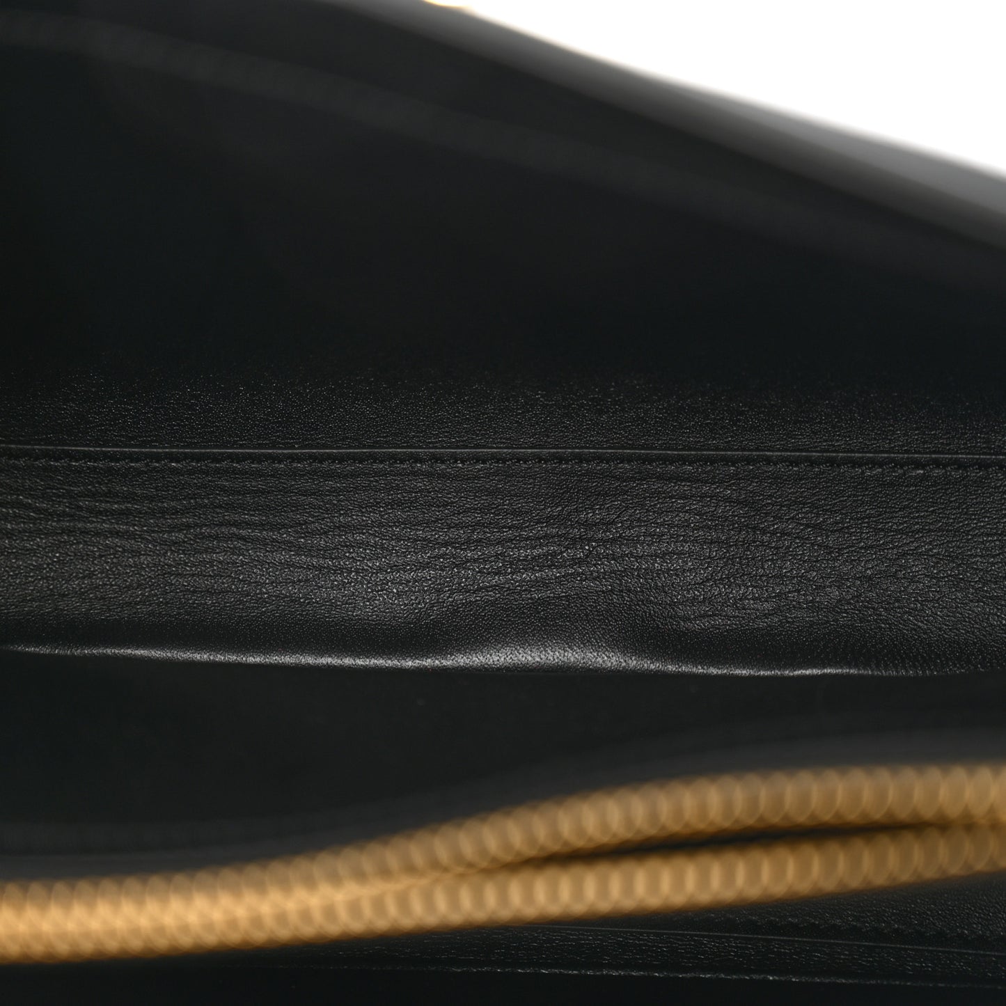 Satinated Calfskin Small 16 Top Handle Bag Black