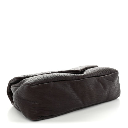 Saint Laurent Grained Lambskin Medium Calypso Dark Currant 4 of 10
