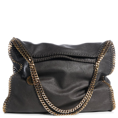 Stella McCartney Faux Leather Large Falabella Dark Chocolate 1 of 7