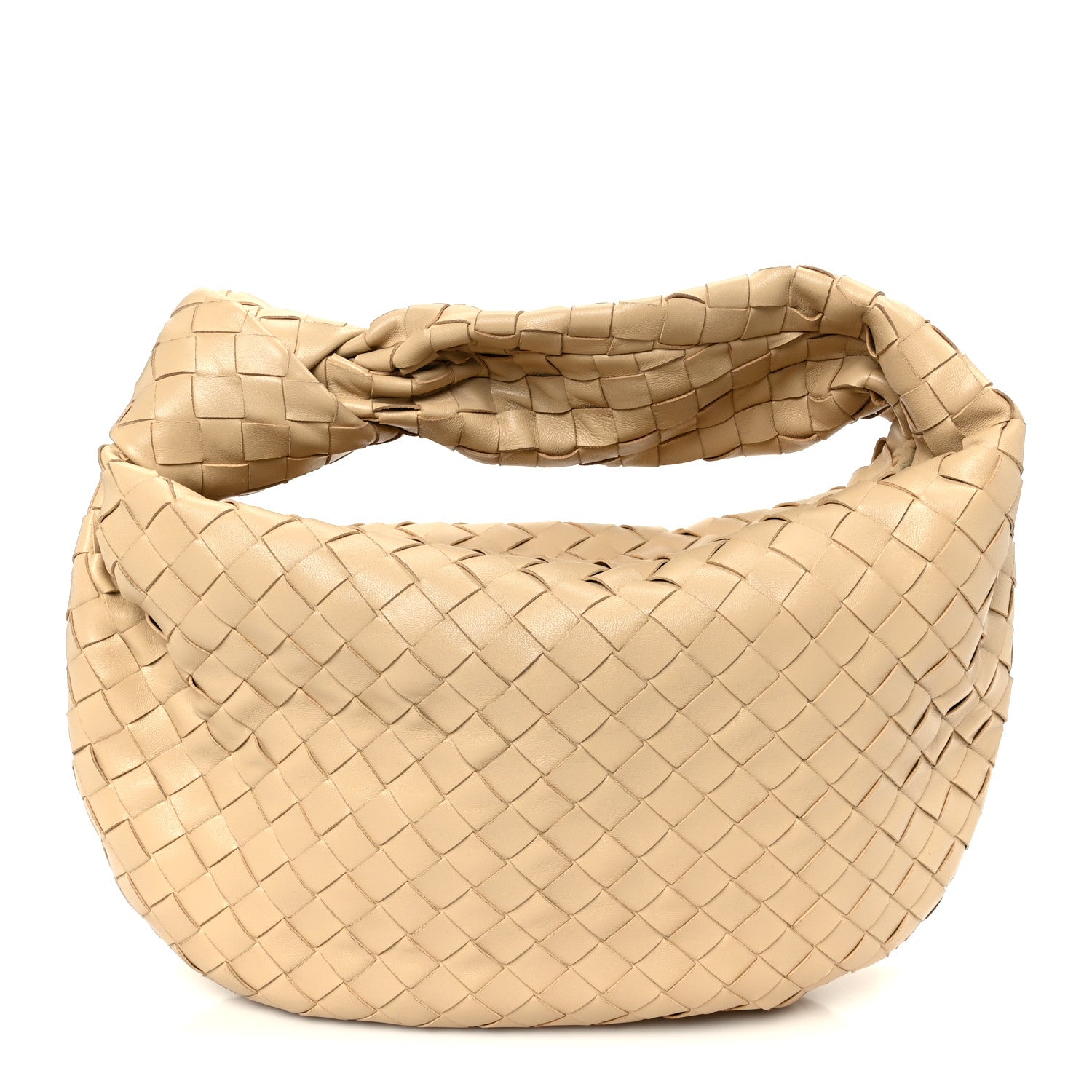 Bottega Veneta Nappa Intrecciato Teen Jodie Hobo Porridge 1 of 10