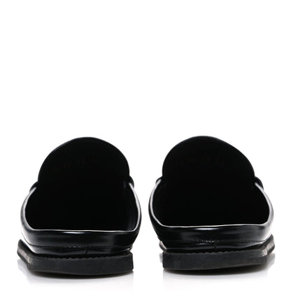 Christian Dior Brushed Calfskin Boy Loafer Mule 36 Black 6 of 11