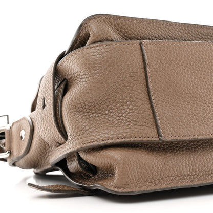 Proenza Schouler Calfskin Medium Beacon Saddle Bag Mushroom 8 of 10