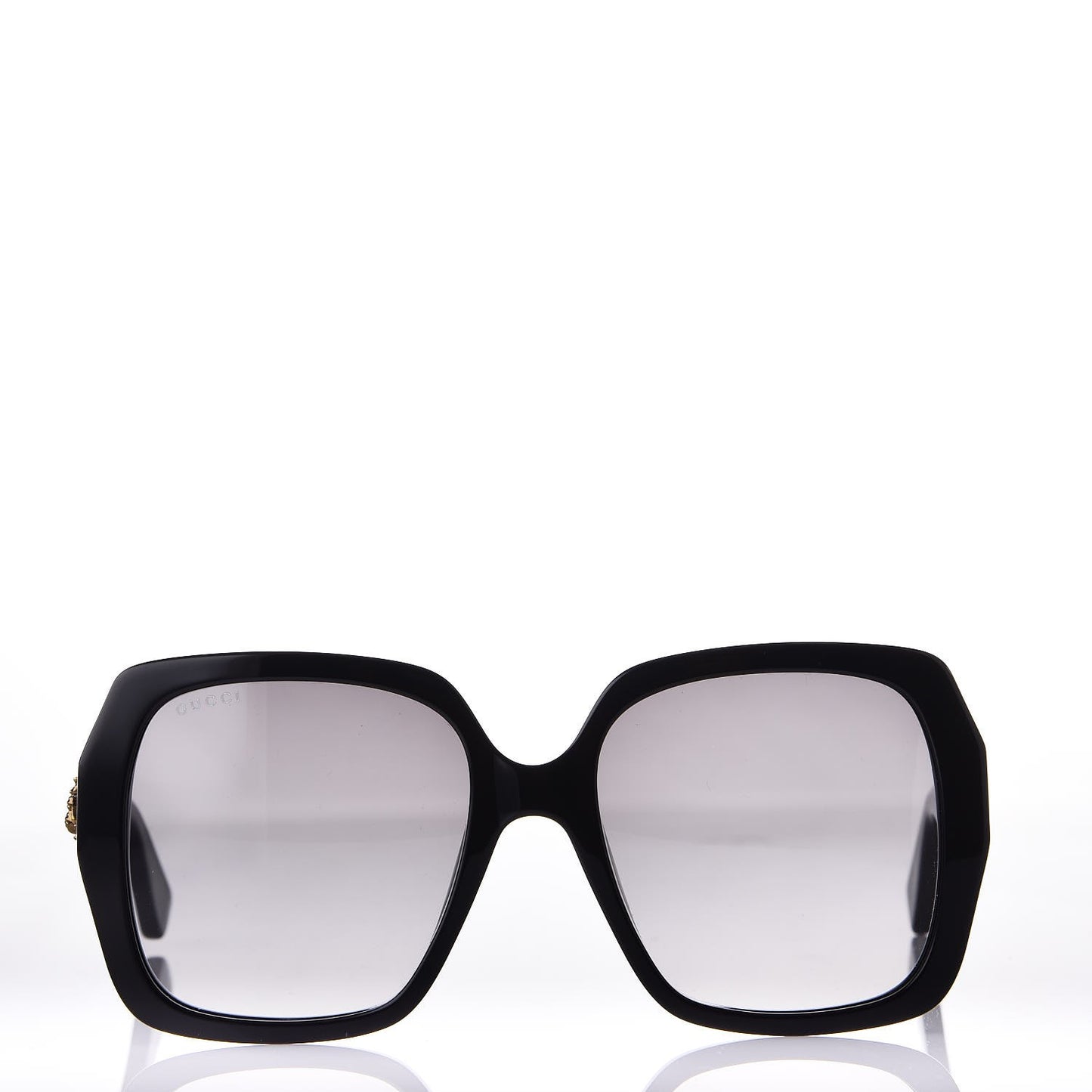 Acetate Square Frame GG 0096S Sunglasses Black