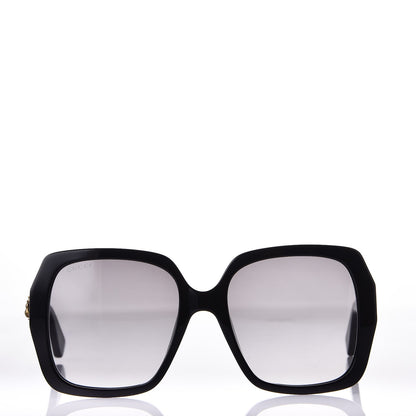 Gucci Acetate Square Frame GG 0096S Sunglasses Black 2 of 8