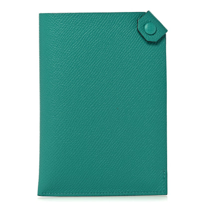 Hermes Epsom Tarmac PM Passport Holder Vert Verone 1 of 7