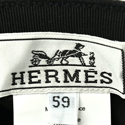 Hermes Cap 59 Black 6 of 6
