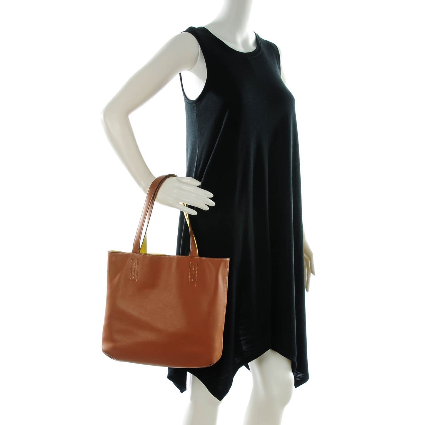 Sikkim Double Sens 30 Reversible Tote Soufre Cannelle