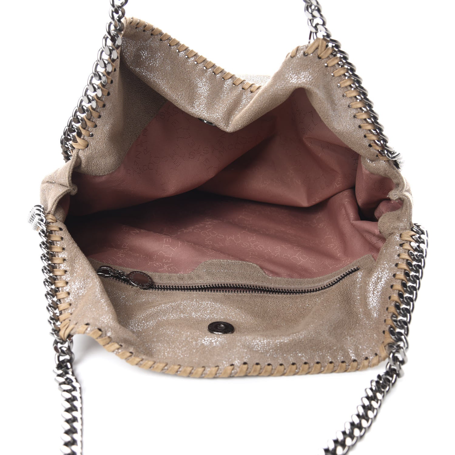 Stella McCartney Shaggy Deer Falabella Tote Taupe 6 of 12