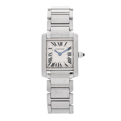 Cartier Stainless Steel 20mm Tank Francaise Quartz Watch 1 of 4