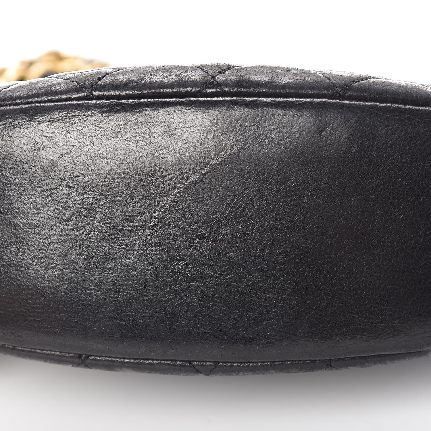 Chanel Lambskin Quilted CC Shoulder Bag Black 13 of 15