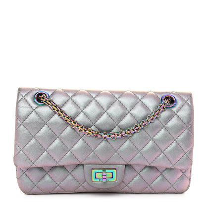 Chanel Iridescent Lambskin Quilted 2.55 Reissue 225 Flap Light Purple 1 of 12