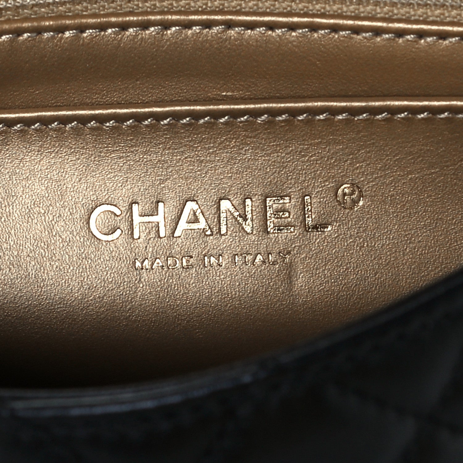 Chanel Lambskin Quilted Mini Rectangular Pearl Crush Flap Black 7 of 12