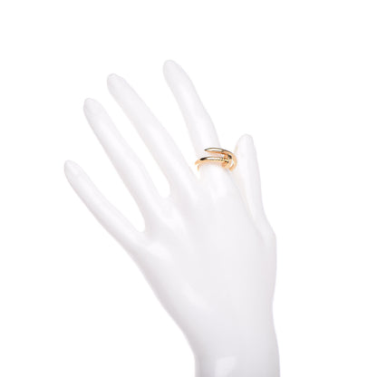 Cartier 18K Yellow Gold Juste Un Clou Ring 55 7.25 2 of 5