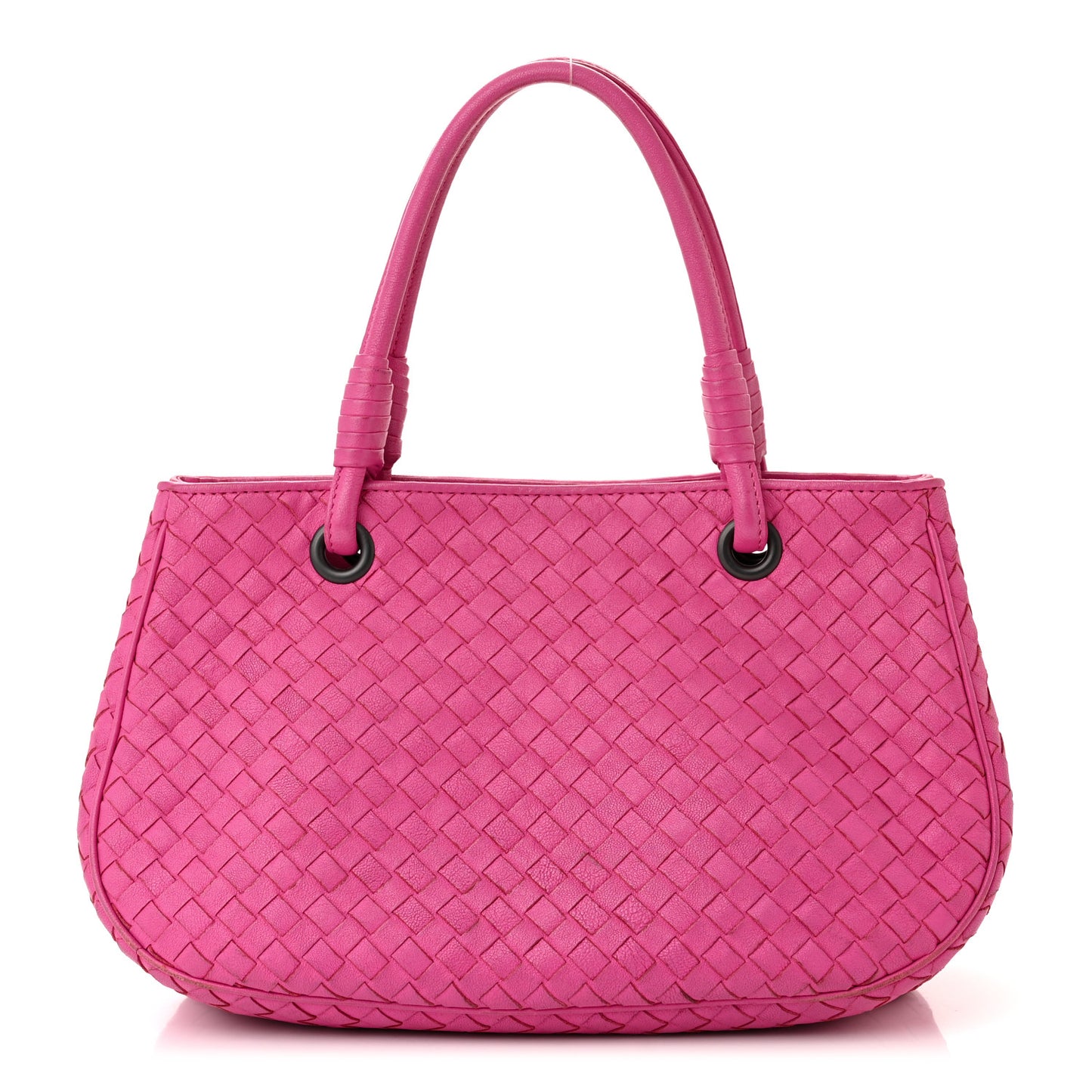 Nappa Intrecciato Small Tote Pink