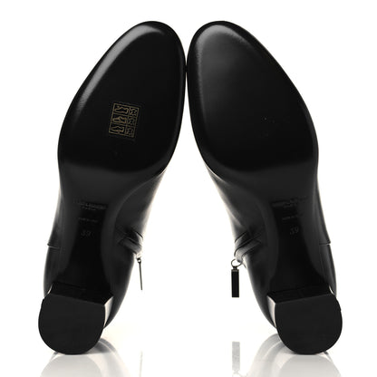 Saint Laurent Nappa Vendome Loulou Ankle Zip Boot 39 Black 5 of 9