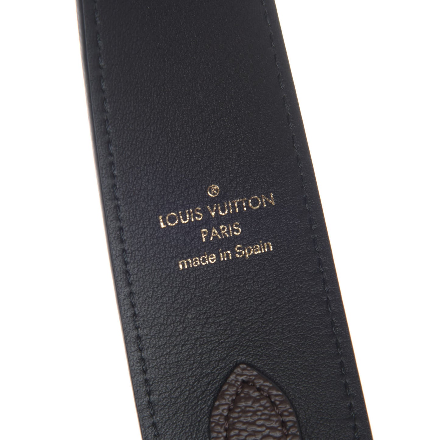 Monogram Bandouliere Shoulder Strap Black