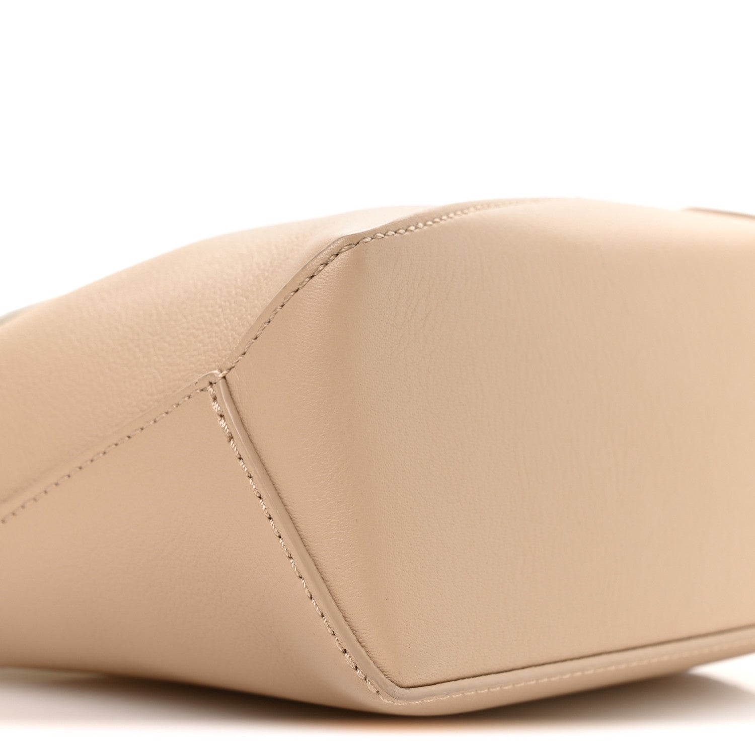 Loewe Calfskin Mini Puzzle Edge Bag Soft White Paper Craft 1830504