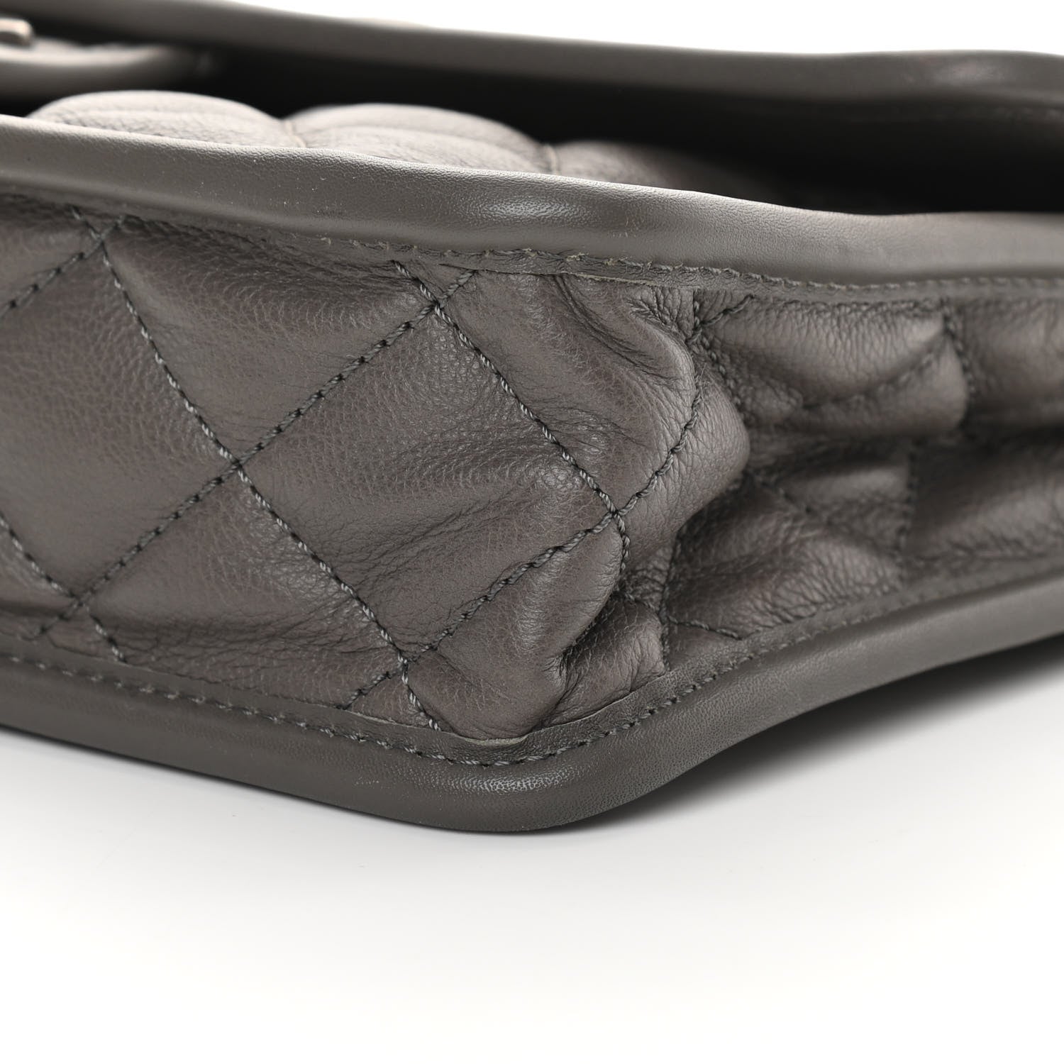 Chanel Caviar Quilted Medium French Riviera Flap Grey 10 of 14