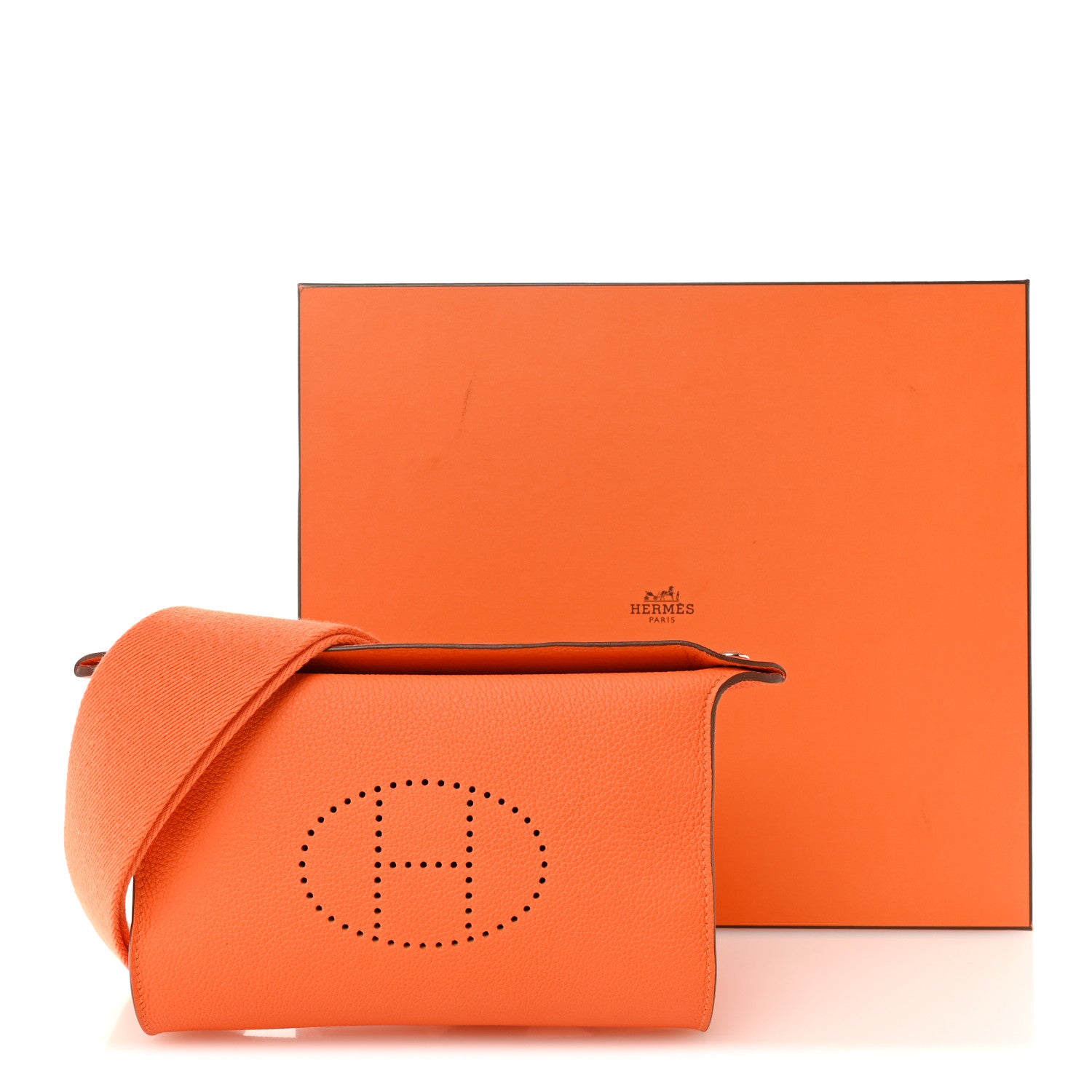 Hermes Togo Videpoches Orange 12 of 12