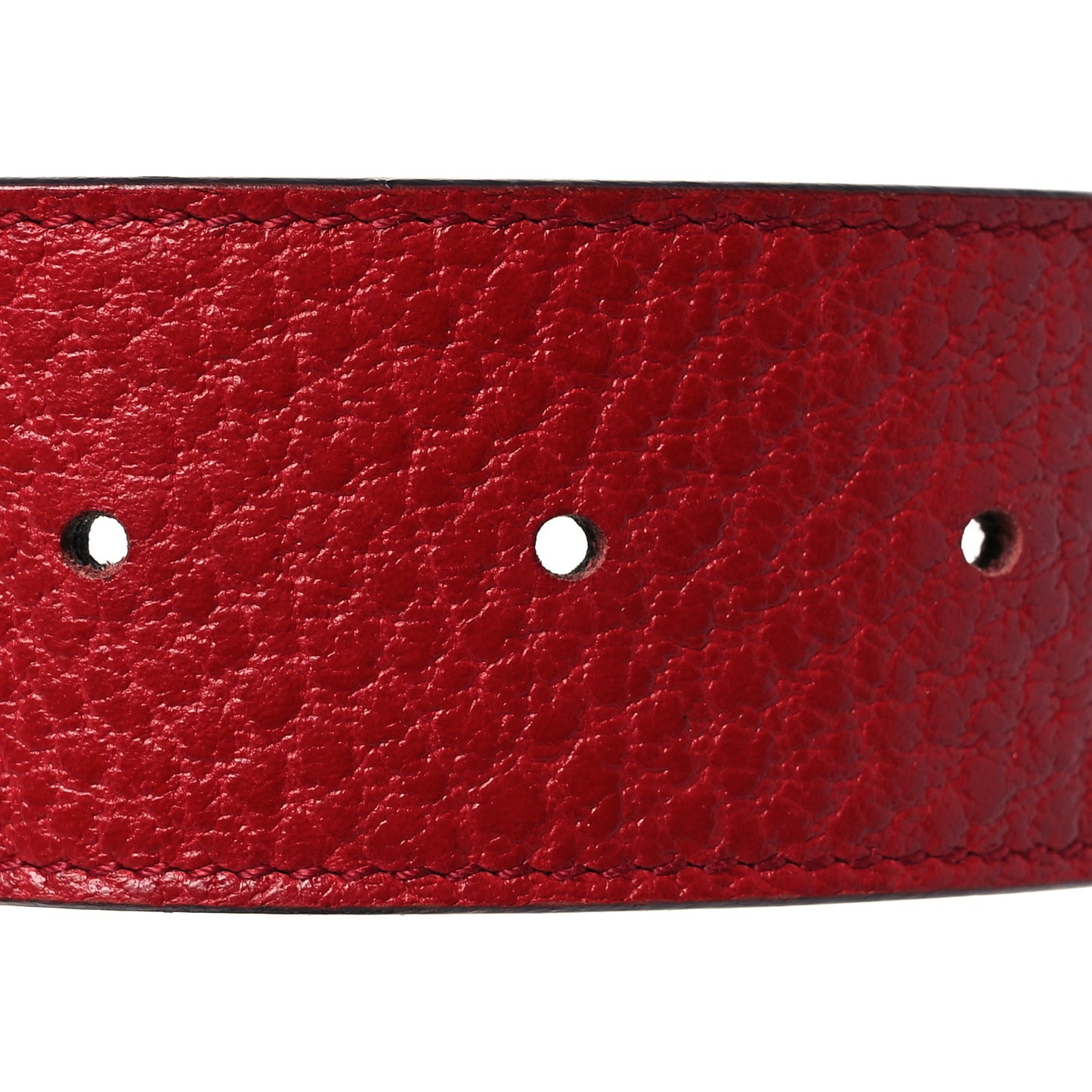 Calfskin Web Interlocking G Belt 90 36 Red