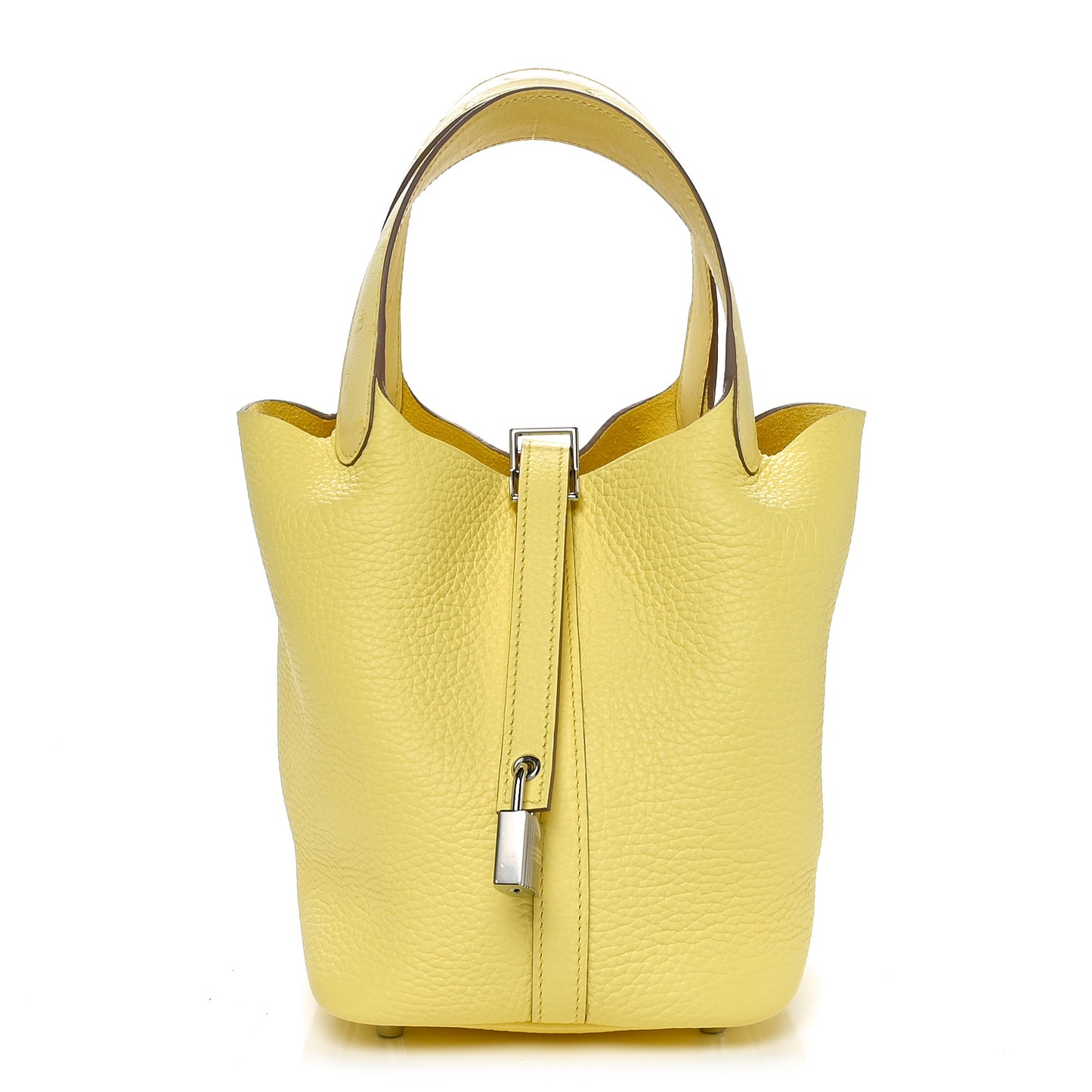 Taurillon Clemence Ostrich Touch Picotin Lock 18 PM