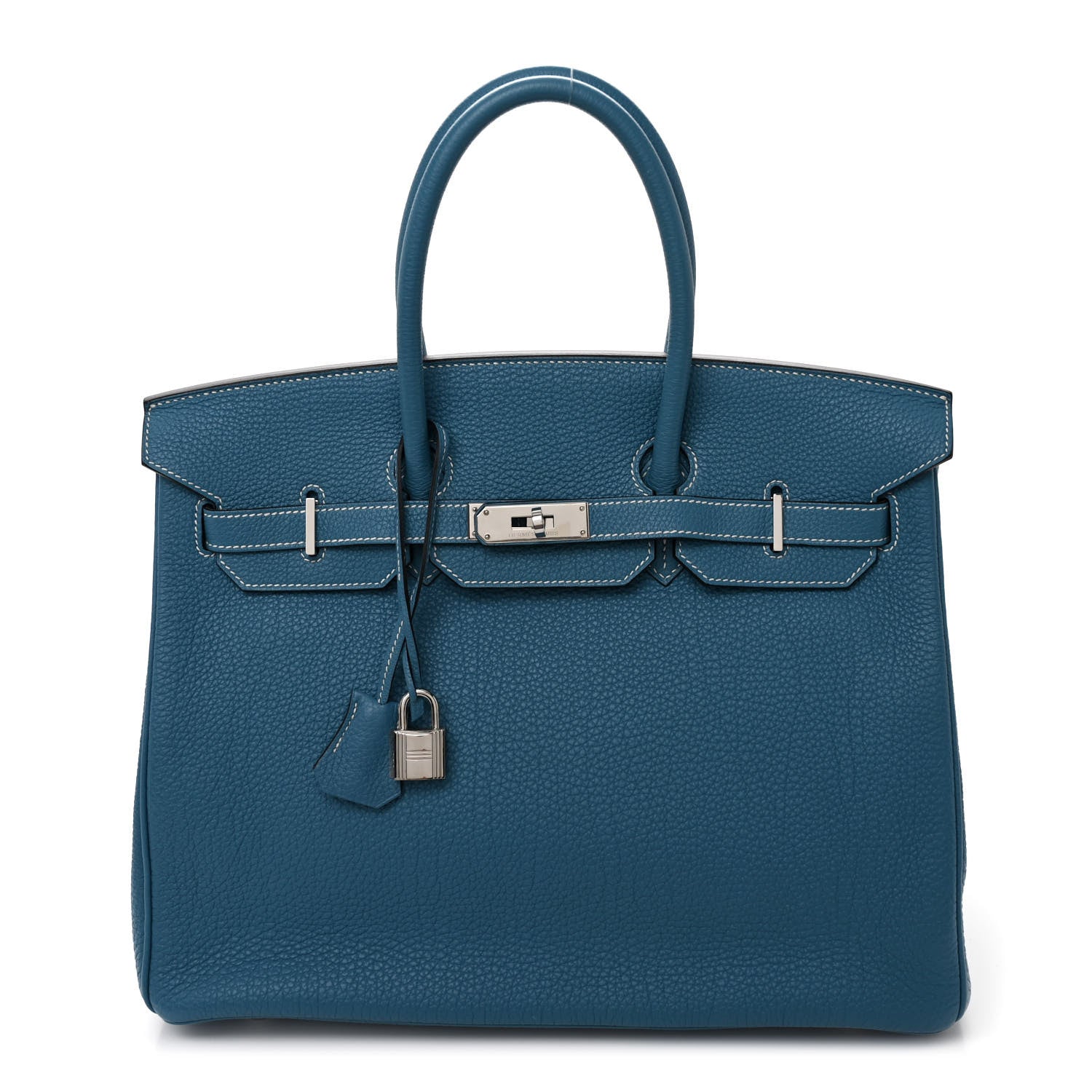Hermes Togo Birkin 35 Blue Jean 1 of 13