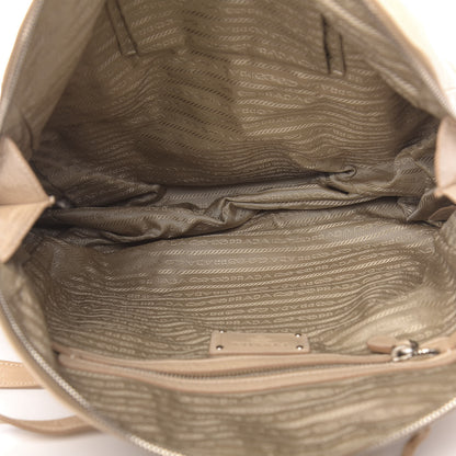 Prada Nappa New Look Tote Beige 4 of 11