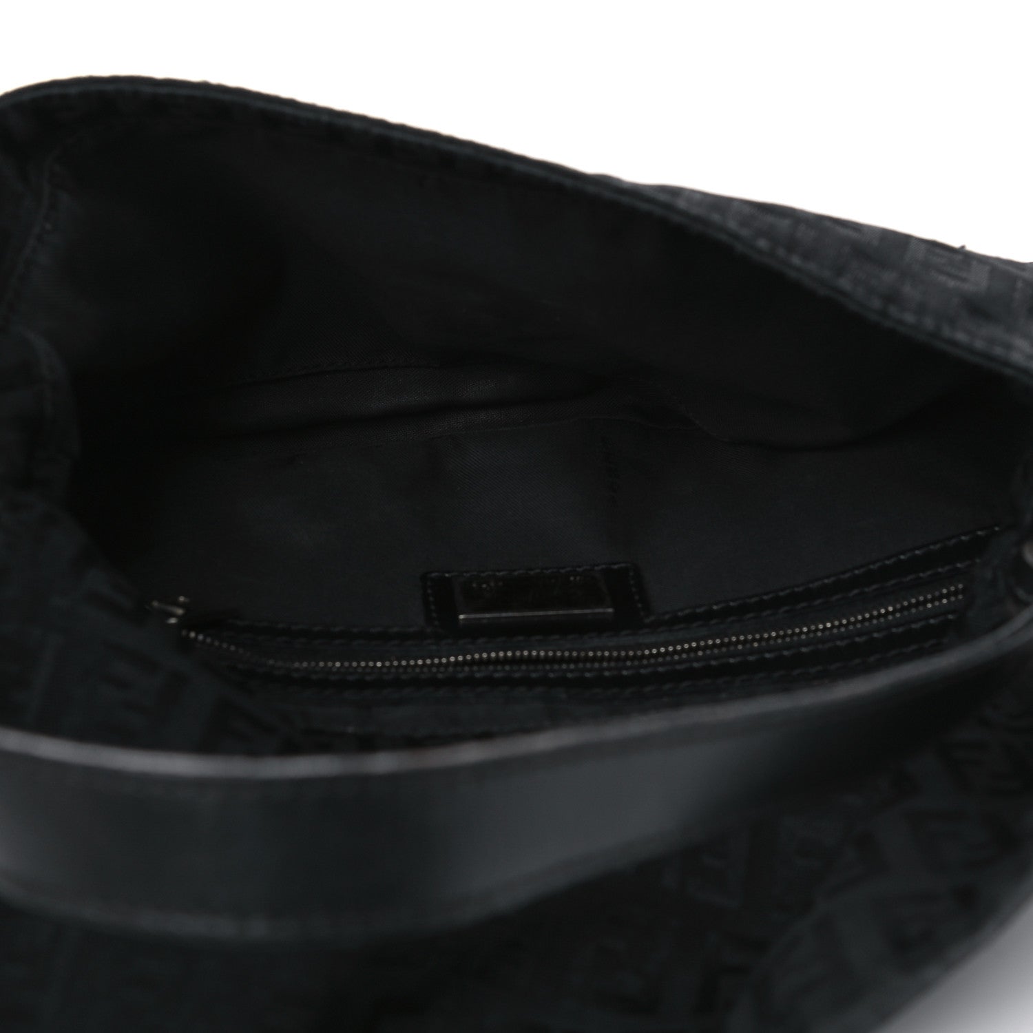 Fendi Zucchino Baguette Black 1 of 13