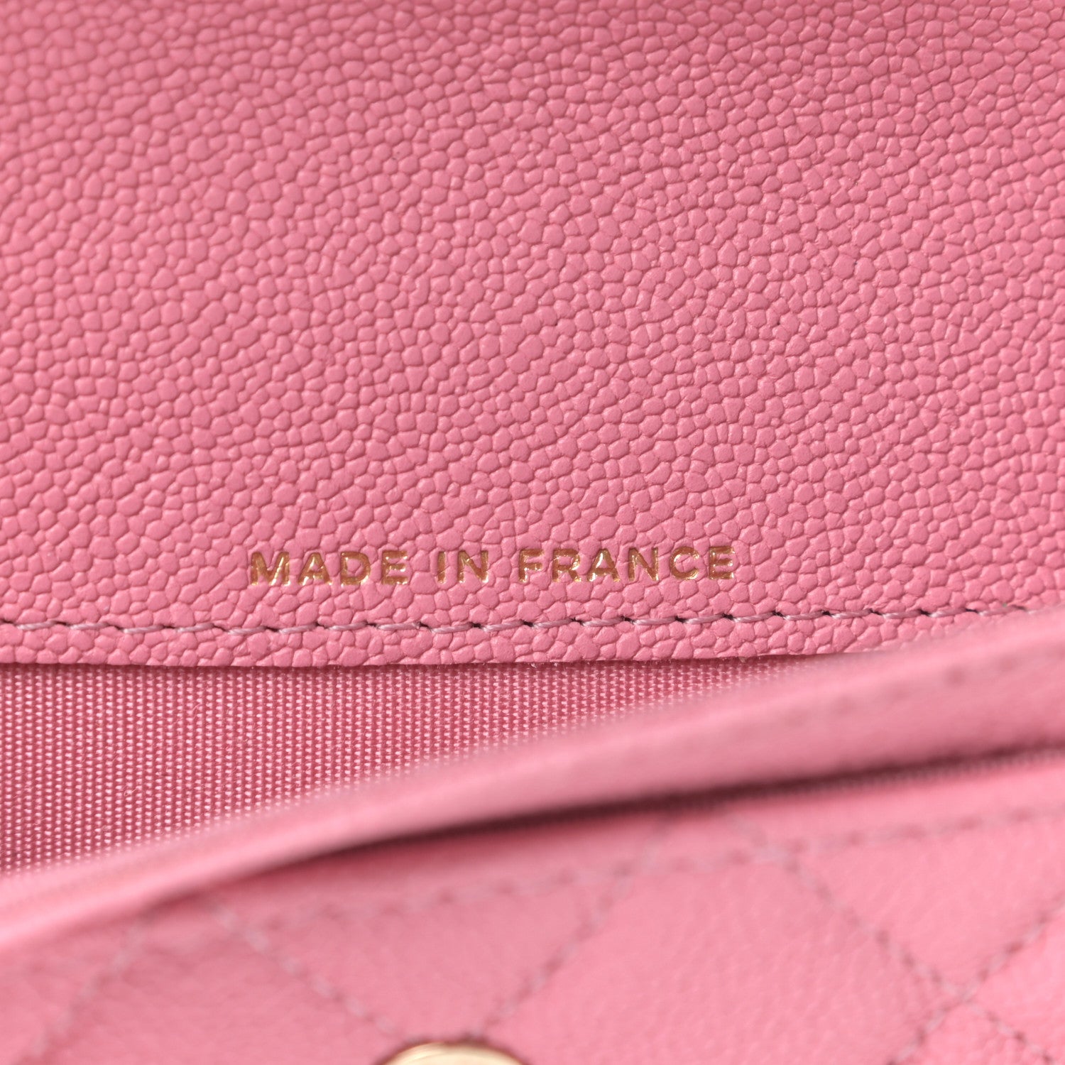 Chanel Caviar Quilted Boy Flap Card Holder Wallet Light Pink 7 of 7