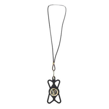 Louis Vuitton Monogram Silicone Louise Phone Holder Black 1 of 5