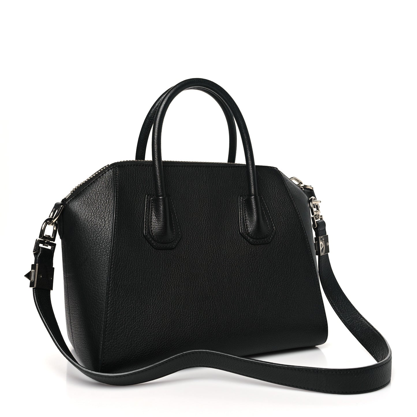 Sugar Goatskin Small Antigona Black