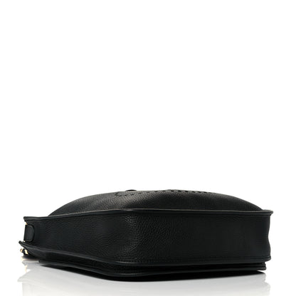 Hermes Taurillon Clemence Evelyne III PM Black 4 of 11