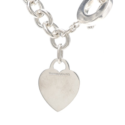Tiffany Sterling Silver Heart Tag Toggle Necklace 4 of 4