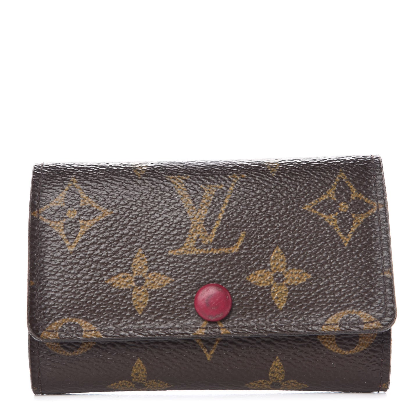 Monogram 6 Key Multicles Holder Fuchsia
