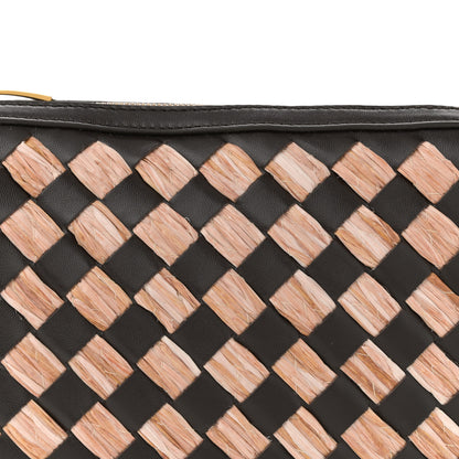 Bottega Veneta Nappa Raffia Intrecciato Sunrise Fondant Natural 8 of 10