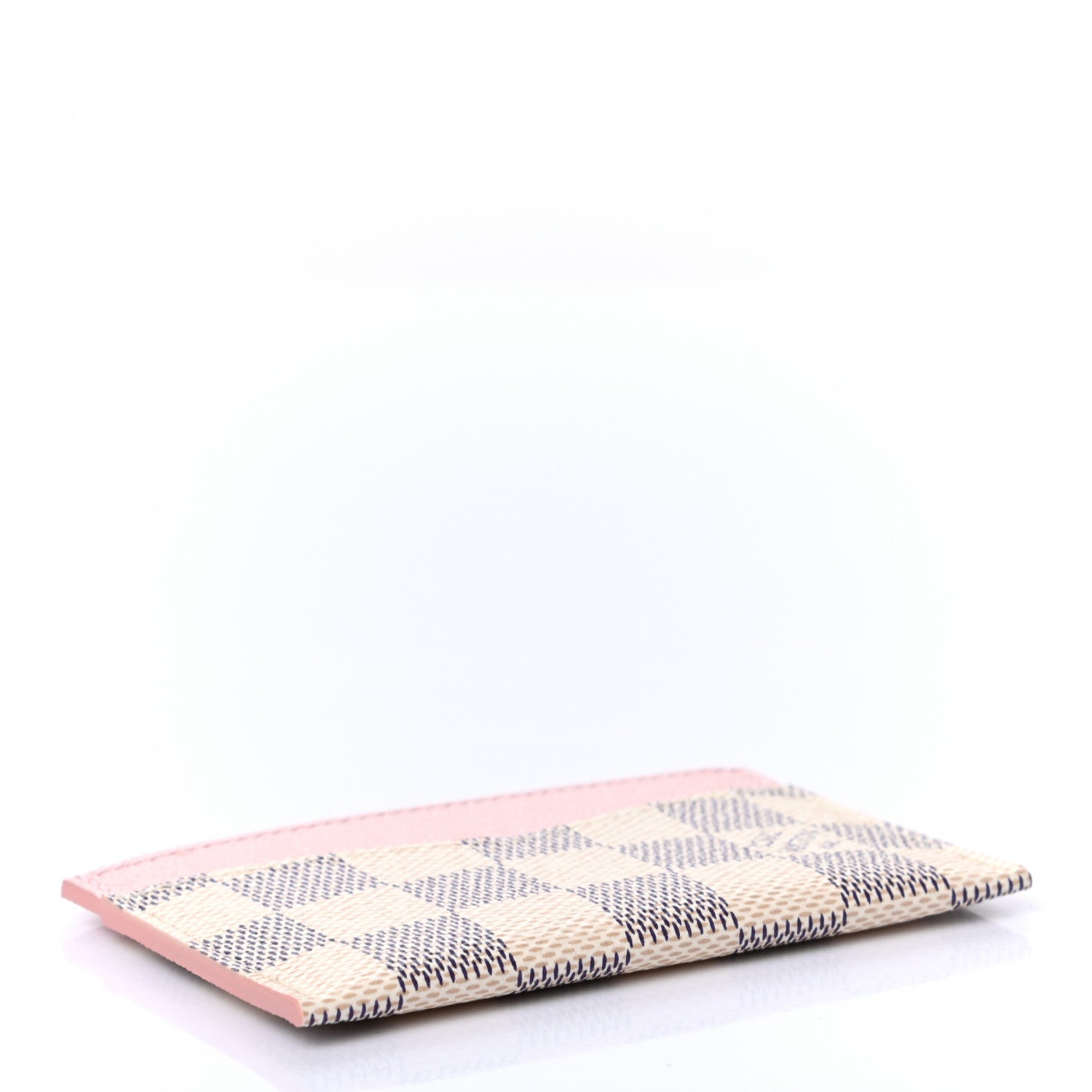 Louis Vuitton Damier Azur Daily Card Holder Rose Ballerine 4 of 6